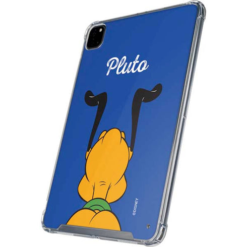 Disney Friends Pluto Backwards iPad Pro 12.9in (2020) Clear Case