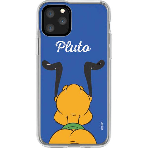 Disney Friends Pluto Backwards iPhone 11 Pro Clear Case