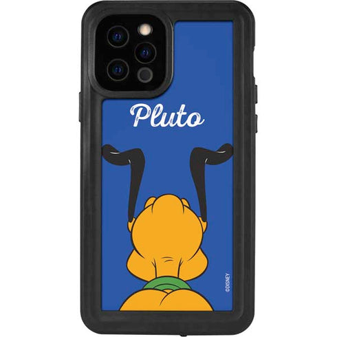 Disney Friends Pluto Backwards iPhone 12 Pro Waterproof Case