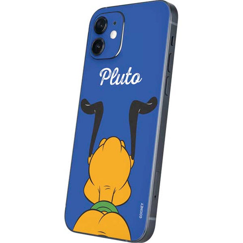 Disney Friends Pluto Backwards iPhone 12 Skin