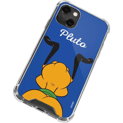 Disney Friends Pluto Backwards iPhone 13 Mini Clear Case