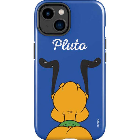Disney Friends Pluto Backwards iPhone 14 Plus Impact Case