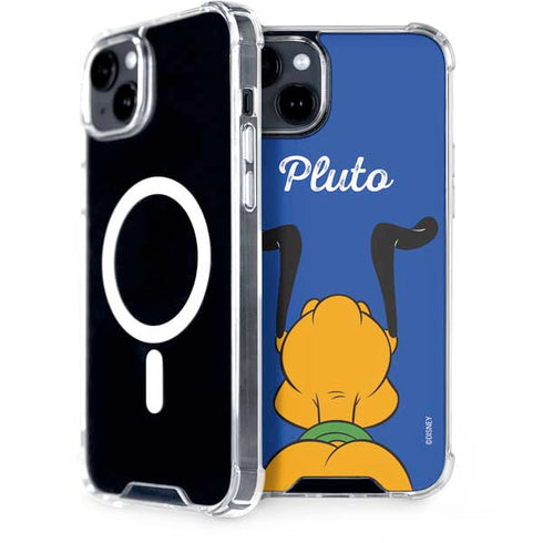 Disney Friends Pluto Backwards iPhone 15 MagSafe Case