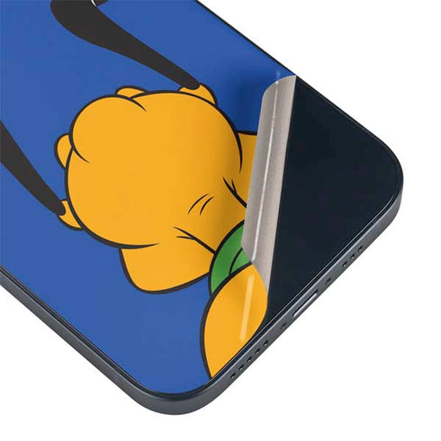 Disney Friends Pluto Backwards iPhone 14 Plus Skin