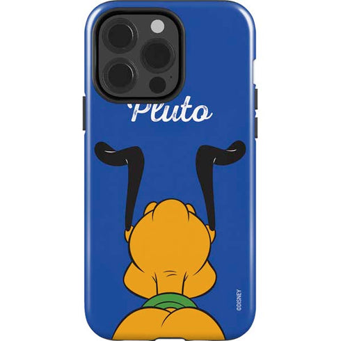 Disney Friends Pluto Backwards iPhone 14 Pro Impact Case