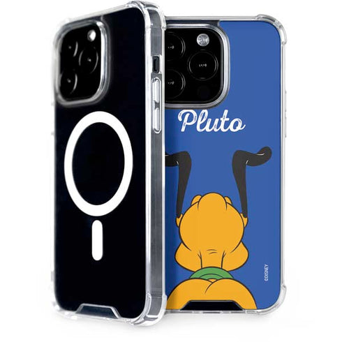 Disney Friends Pluto Backwards iPhone 15 Pro MagSafe Case