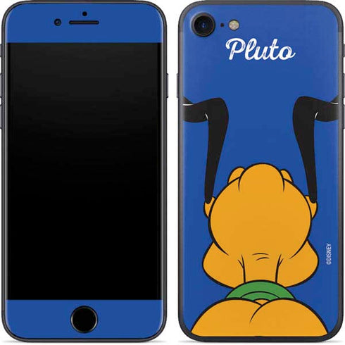 Disney Friends Pluto Backwards iPhone 7 Skin