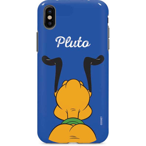 Disney Friends Pluto Backwards iPhone X Pro Case