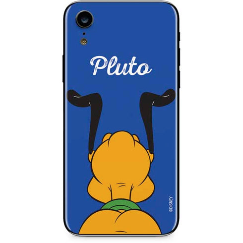 Disney Friends Pluto Backwards iPhone XR Skin
