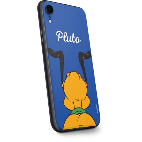 Disney Friends Pluto Backwards iPhone XR Skin