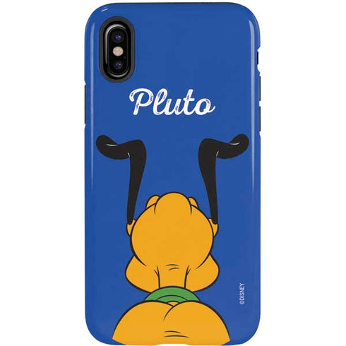 Disney Friends Pluto Backwards iPhone XS Pro Case