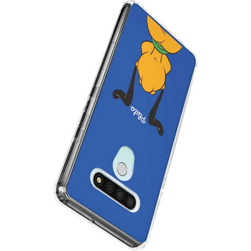 Disney Friends Pluto Backwards LG Stylo 6 Clear Case