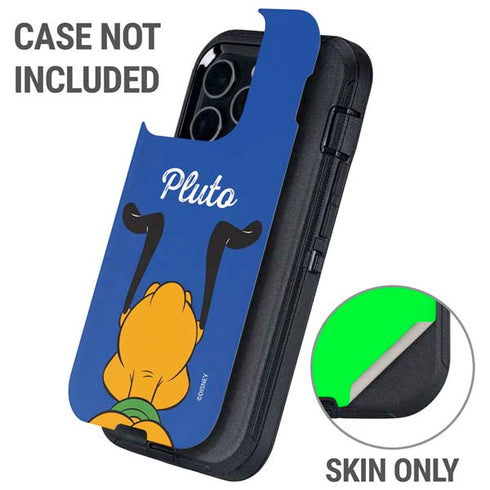 Disney Friends Pluto Backwards Otterbox Defender iPhone Skin