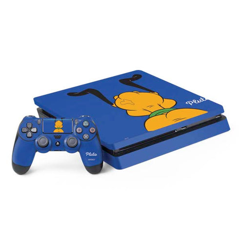 Disney Friends Pluto Backwards PS4 Slim Bundle Skin