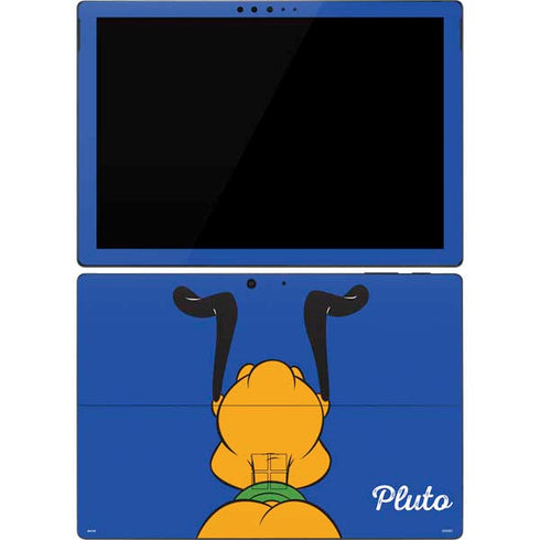 Disney Friends Pluto Backwards Surface Pro 7 Skin