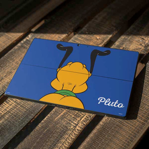 Disney Friends Pluto Backwards Surface Pro 7 Skin