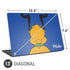 Disney Friends Pluto Backwards Universal Laptop 13in (10.6 x 7.6in) Skin