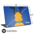 Disney Friends Pluto Backwards Universal Laptop 16in (13 x 9.4in) Skin