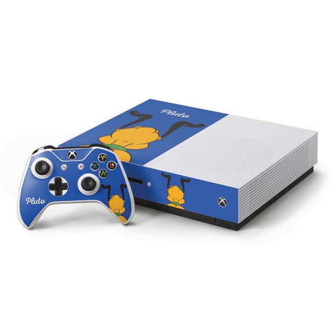 Disney Friends Pluto Backwards Xbox One S Console and Controller Bundle Skin
