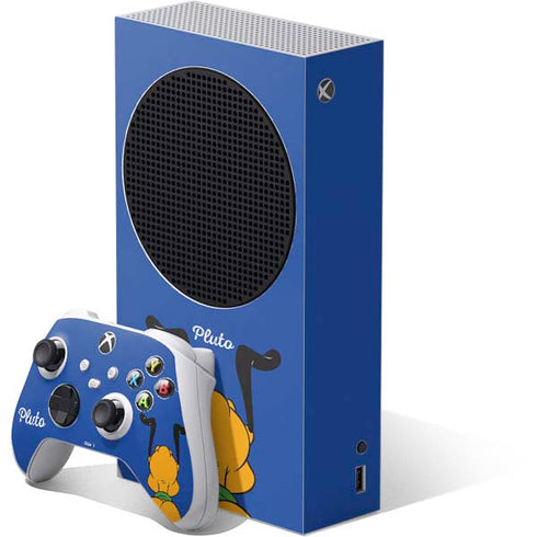 Disney Friends Pluto Backwards Xbox Series S Bundle Skin