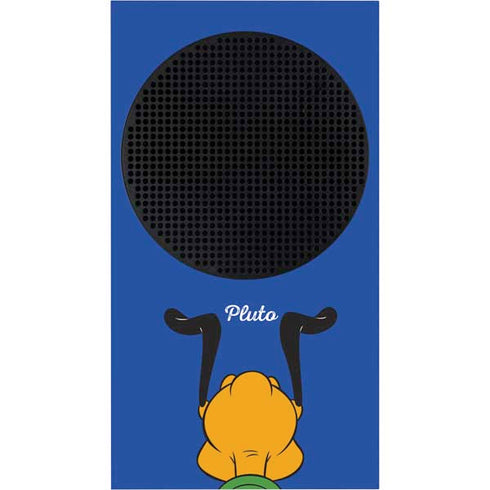 Disney Friends Pluto Backwards Xbox Series S Console Skin