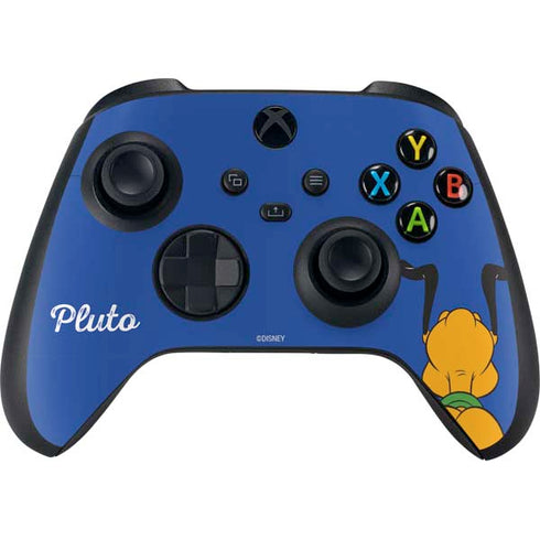 Disney Friends Pluto Backwards Xbox Series X Controller Skin