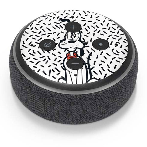 Disney Friends Pluto Confused Amazon Echo Dot Skin