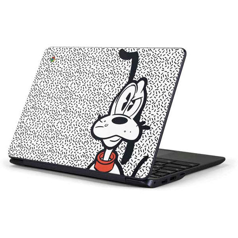 Disney Friends Pluto Confused Samsung Chromebook Skin