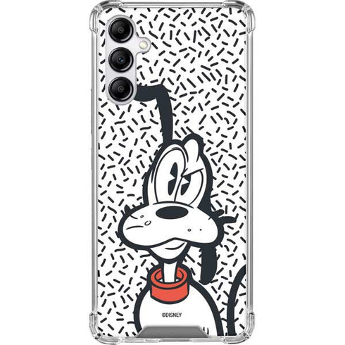 Disney Friends Pluto Confused Galaxy A14 5G Clear Case