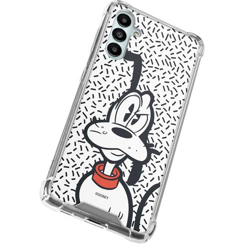 Disney Friends Pluto Confused Galaxy A14 5G Clear Case