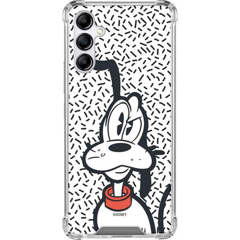 Disney Friends Pluto Confused Galaxy A15 5G Clear Case