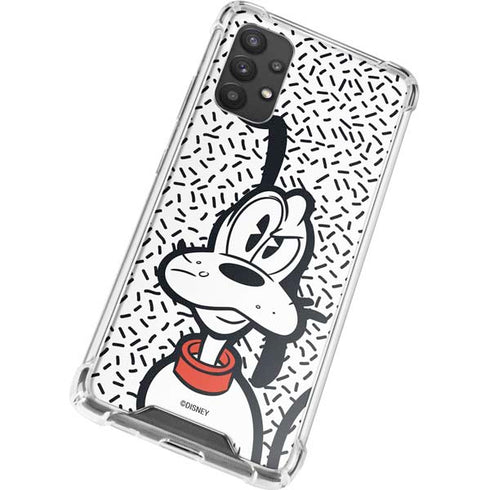 Disney Friends Pluto Confused Galaxy A32 5G Clear Case