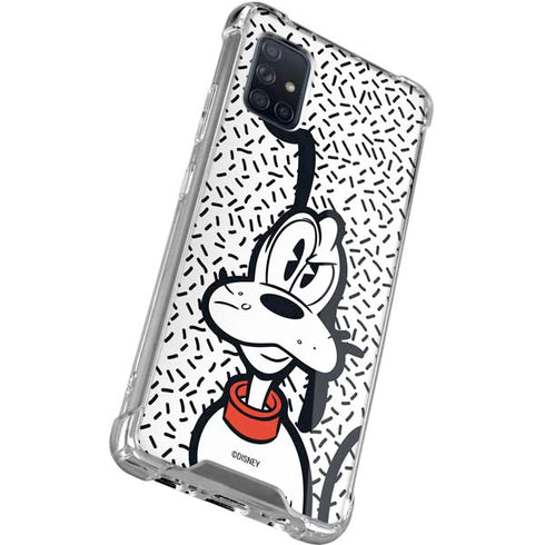 Disney Friends Pluto Confused Galaxy A51 5G Clear Case