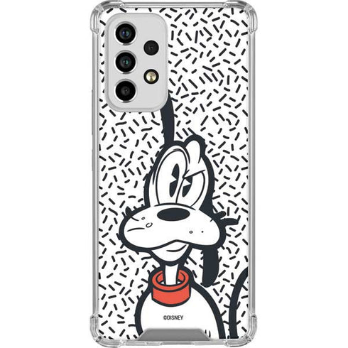 Disney Friends Pluto Confused Galaxy A53 5G Clear Case