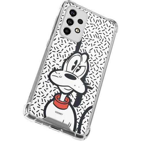 Disney Friends Pluto Confused Galaxy A53 5G Clear Case