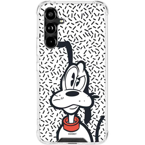 Disney Friends Pluto Confused Galaxy A54 5G Clear Case