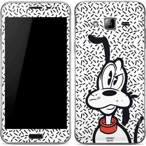 Disney Friends Pluto Confused Galaxy J3 Skin