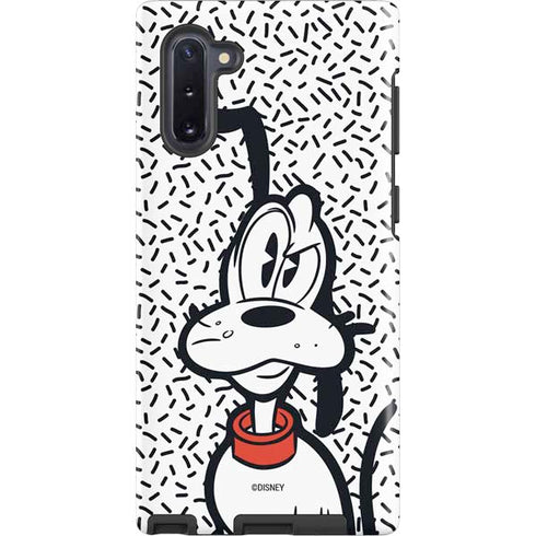 Disney Friends Pluto Confused Galaxy Note 10 Pro Case