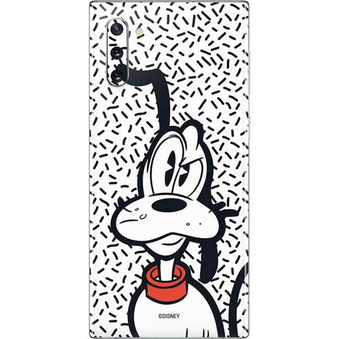 Disney Friends Pluto Confused Galaxy Note 10 Skin