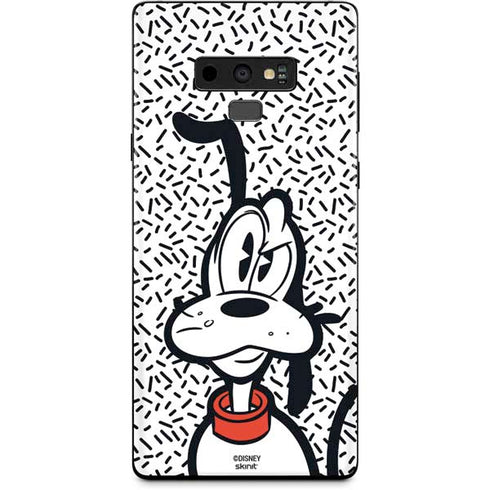 Disney Friends Pluto Confused Galaxy Note 9 Skin