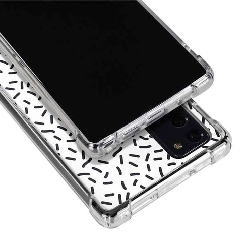 Disney Friends Pluto Confused Galaxy Note20 5G Clear Case