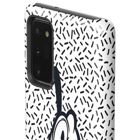 Disney Friends Pluto Confused Galaxy Note20 5G Pro Case