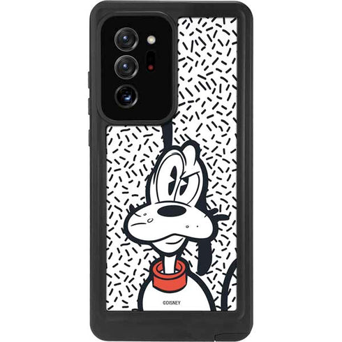 Disney Friends Pluto Confused Galaxy Note20 Ultra 5G Waterproof Case