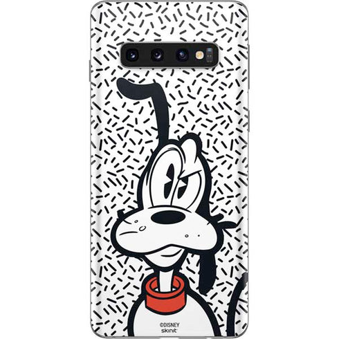 Disney Friends Pluto Confused Galaxy S10 Skin