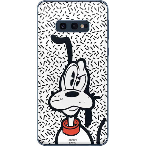 Disney Friends Pluto Confused Galaxy S10e Skin
