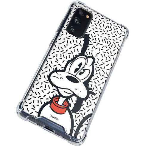 Disney Friends Pluto Confused Galaxy S20 FE Clear Case