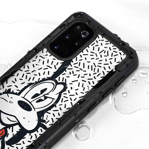 Disney Friends Pluto Confused Galaxy S20 Plus Waterproof Case