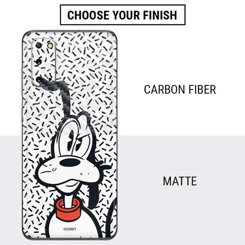 Disney Friends Pluto Confused Galaxy S20 Skin