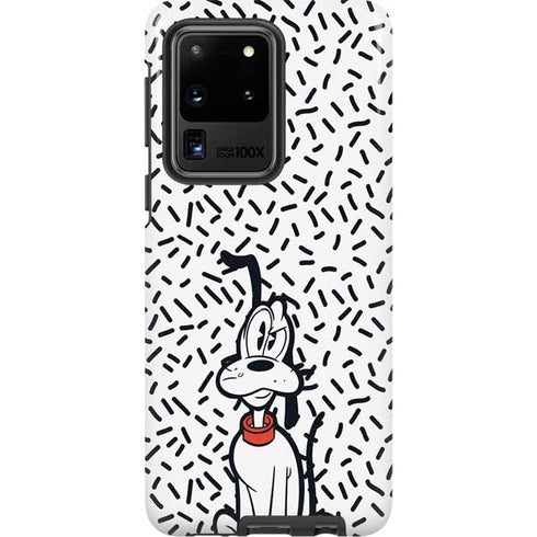 Disney Friends Pluto Confused Galaxy S20 Ultra 5G Pro Case