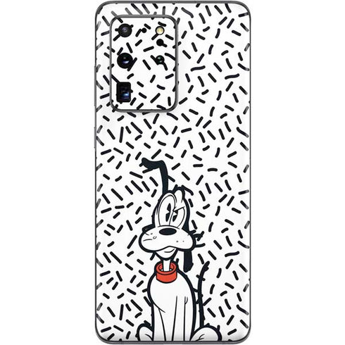Disney Friends Pluto Confused Galaxy S20 Ultra 5G Skin